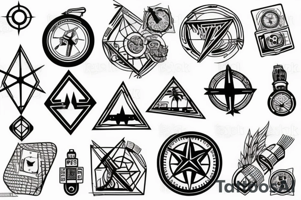 Travel tattoo idea
