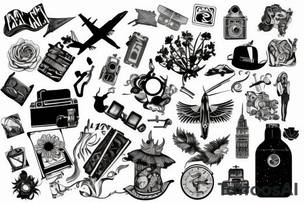 Travel tattoo idea