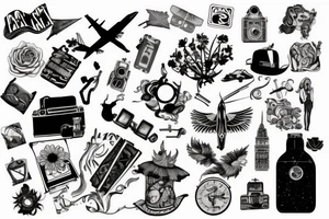 Travel tattoo idea