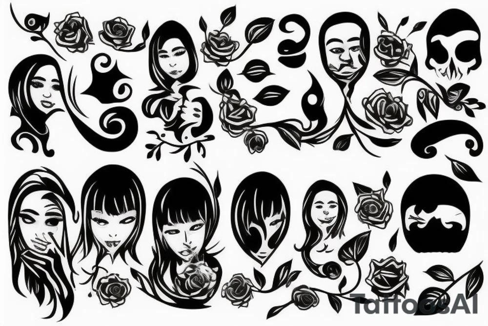 family theme tattoo idea