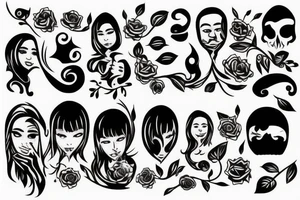 family theme tattoo idea