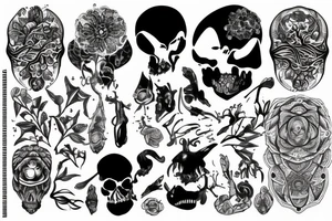 Muschroms tattoo idea