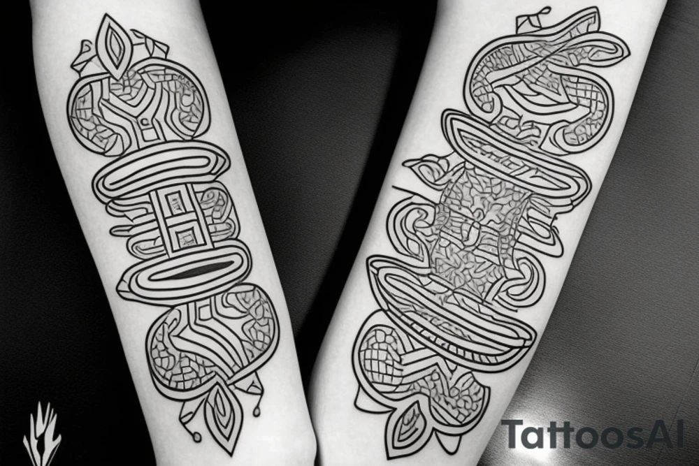 Muschroms tattoo idea