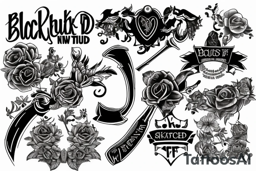 black country new road band tattoo idea