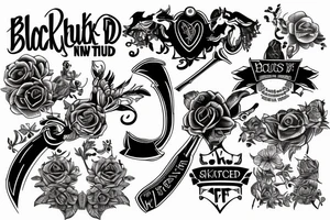 black country new road band tattoo idea