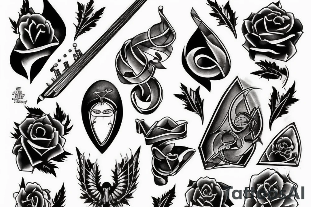 black country new road band tattoo idea