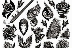 black country new road band tattoo idea