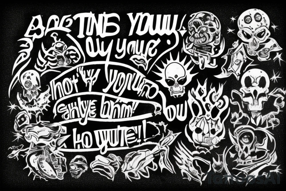 What's that, that you said to me
Oh, I'm a chaos space marine
So what, I love you tattoo idea