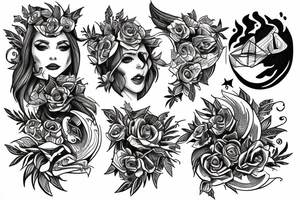 Holly tattoo idea
