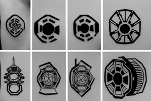 tie fighter tattoo idea