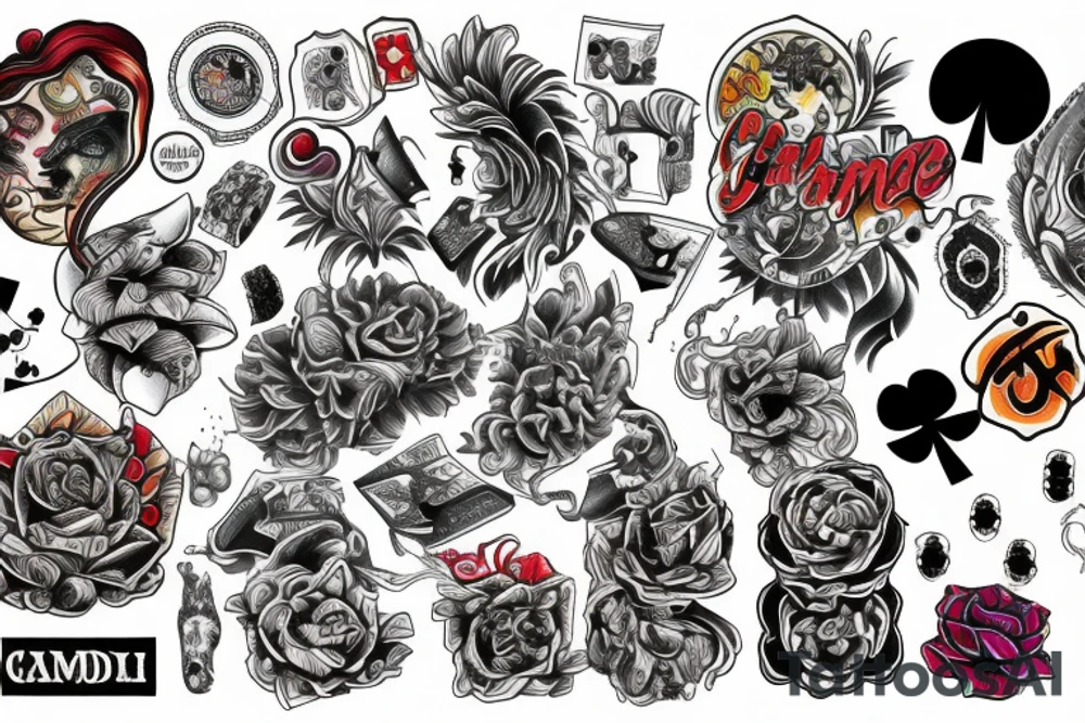 gamble tattoo idea