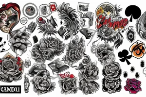 gamble tattoo idea