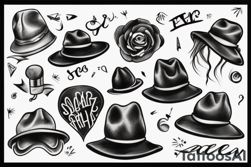 Seal wearing a hat tattoo idea