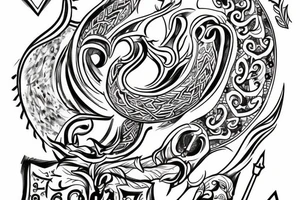 Slavic mythology symbols tattoo idea