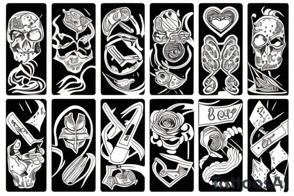 Runs, electric tattoo idea