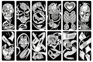 Runs, electric tattoo idea