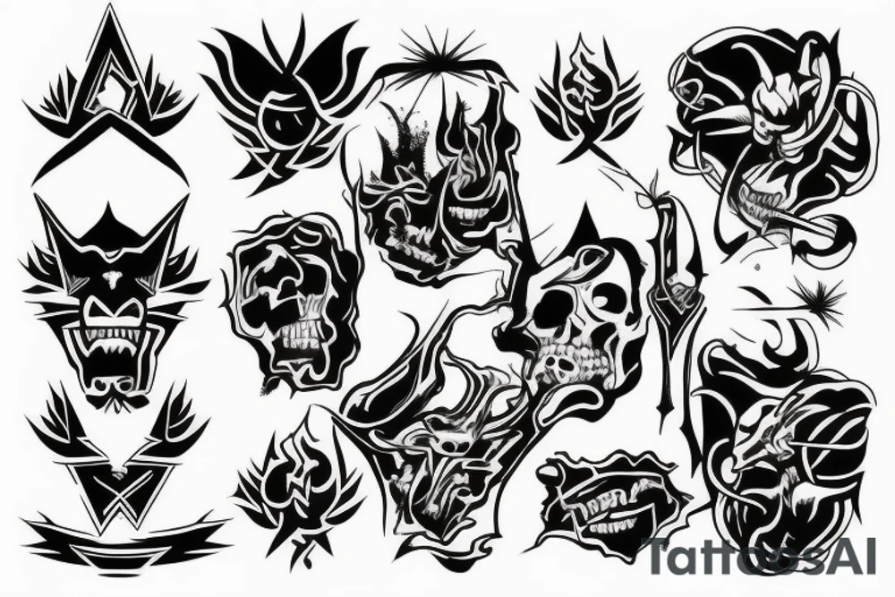 Thunder tattoo idea