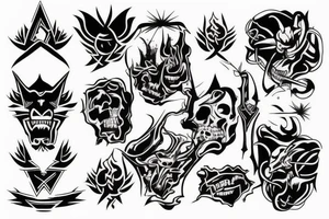 Thunder tattoo idea