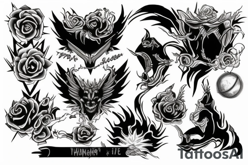 Thunder tattoo idea
