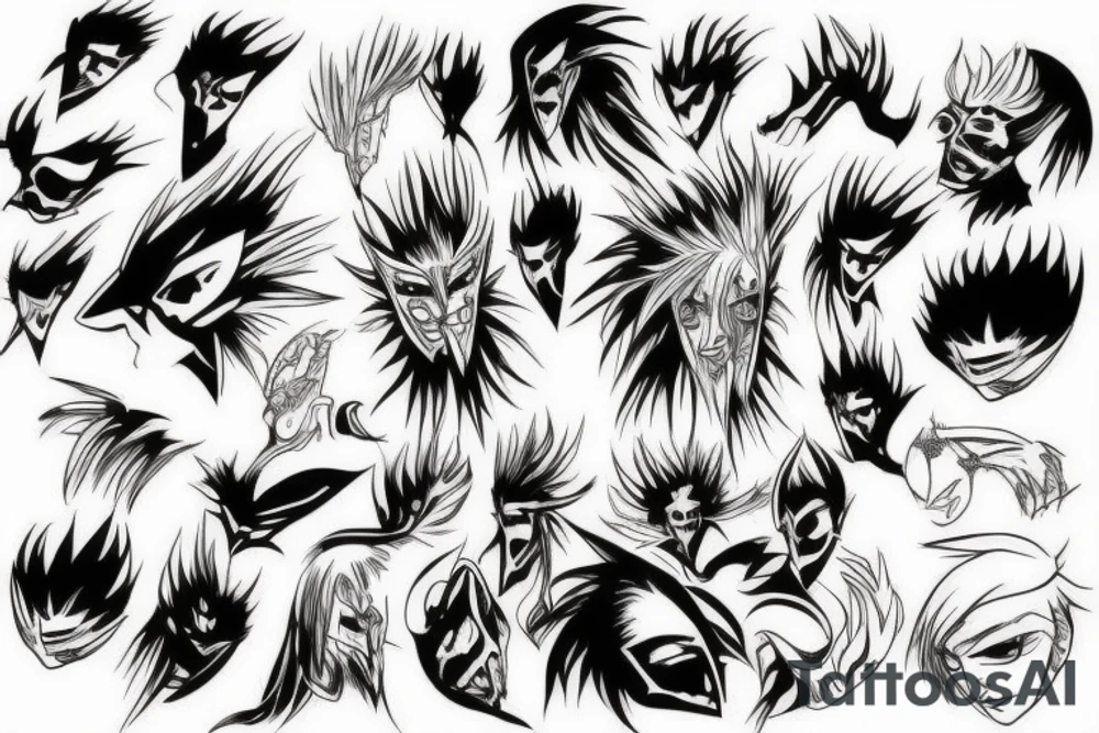 Bleach tattoo idea