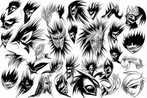 Bleach tattoo idea