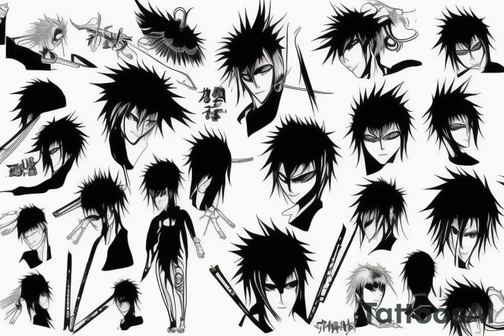 Bleach ichigo tattoo idea