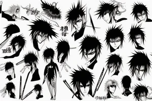 Bleach ichigo tattoo idea