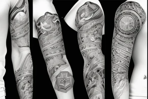 Demony , zło , śmierć , czaszki tattoo idea