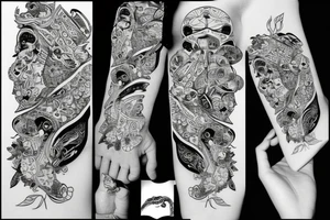 Demony tattoo idea