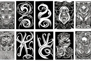 Demony tattoo idea