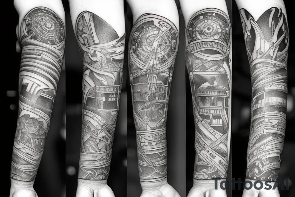 hand
forearm tattoo idea