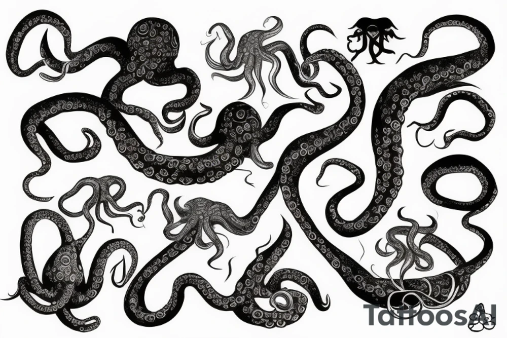 Octopus tattoo idea