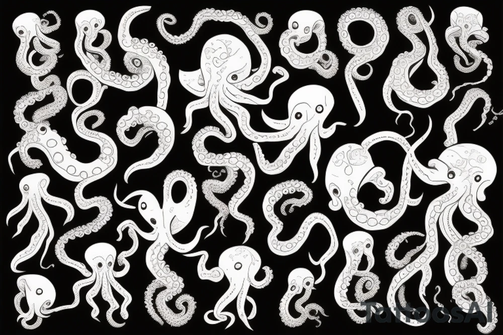 Octopus tattoo idea