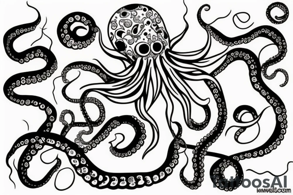 Octopus tattoo idea