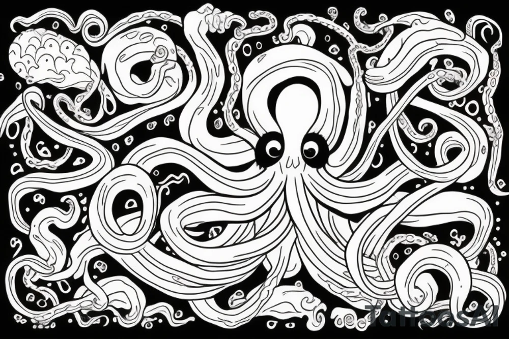 Octopus tattoo idea