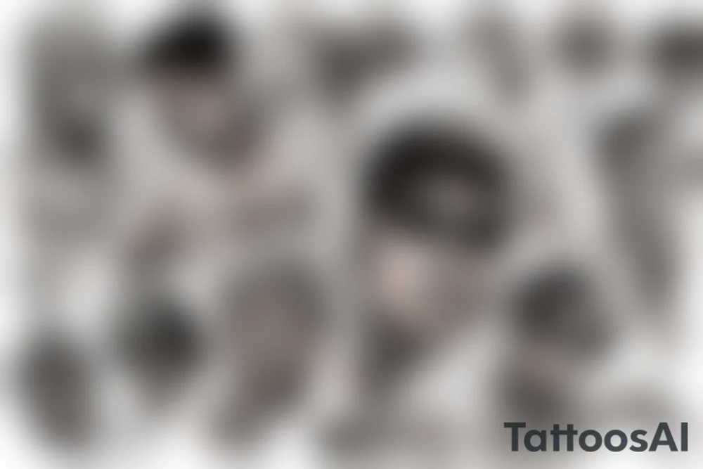 Rap musix tattoo idea