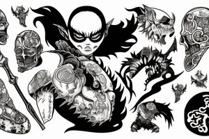 guts from berserk tattoo idea