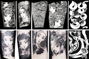 armsleeve tattoo idea