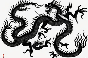 chineese Dragon tattoo idea