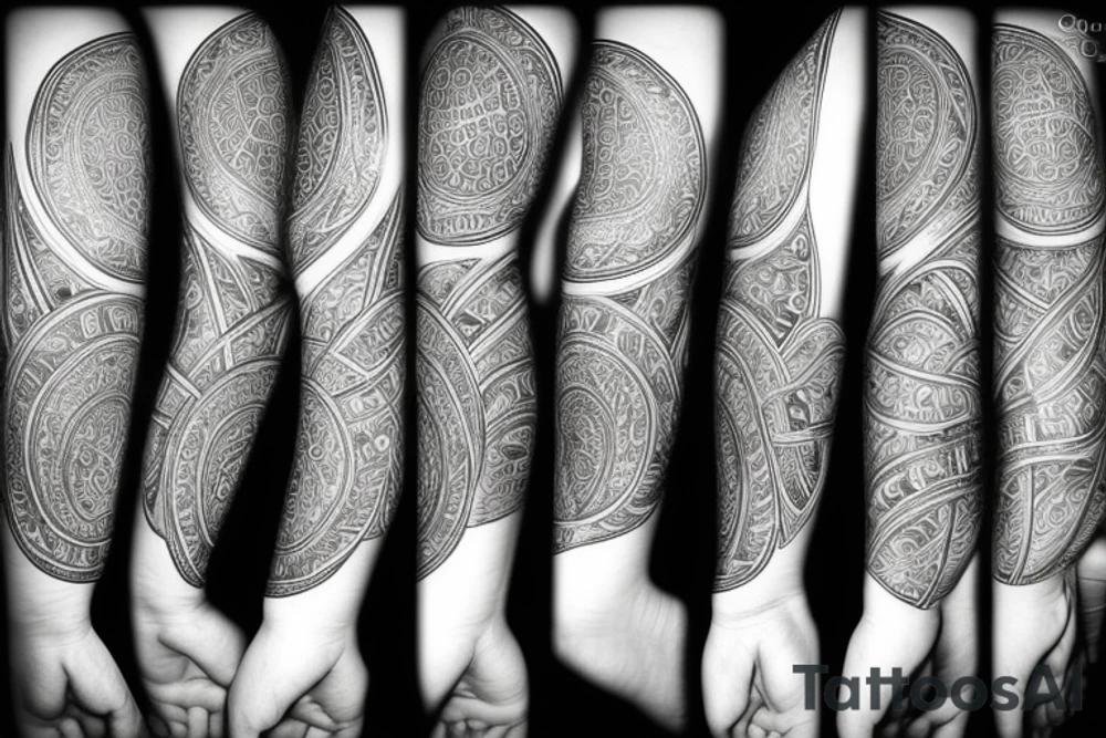 A feeling of oneness. Enlightenment. Non dual tattoo idea