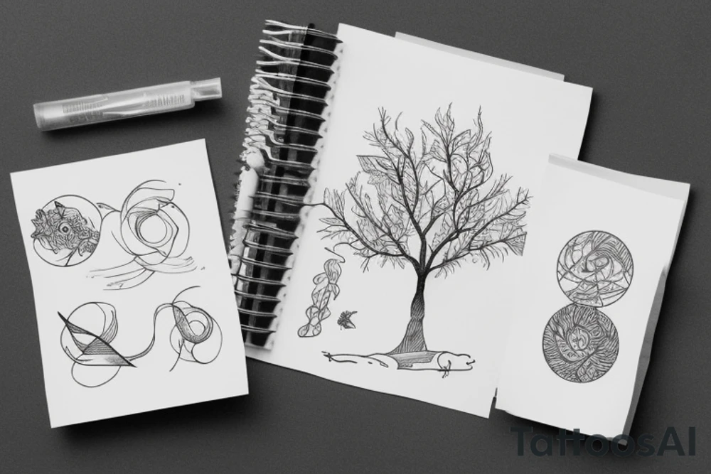 Willow tree tattoo idea