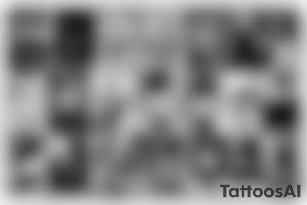 Dedicated to NF and Eminem. They saved me in the darkest times tattoo idea
