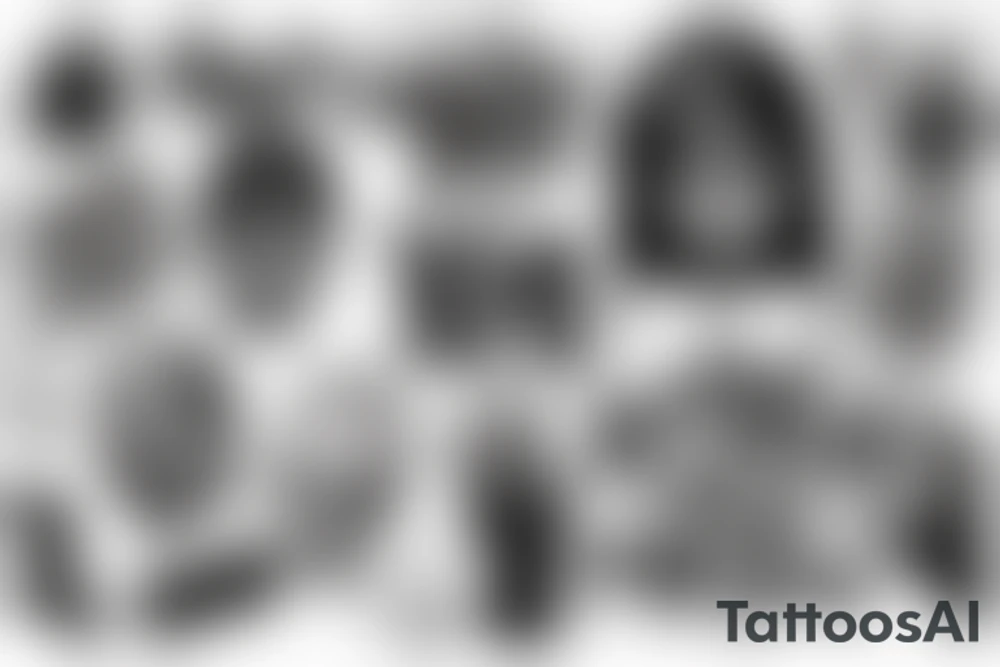 Dedicated to NF and Eminem. They saved me in the darkest times tattoo idea