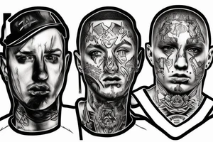 Dedicated to Eminem. saved me in the darkest times tattoo idea
