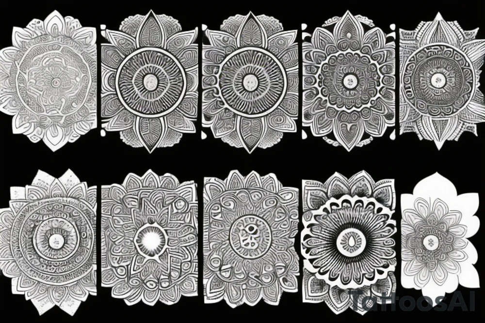 Mandala tattoo idea