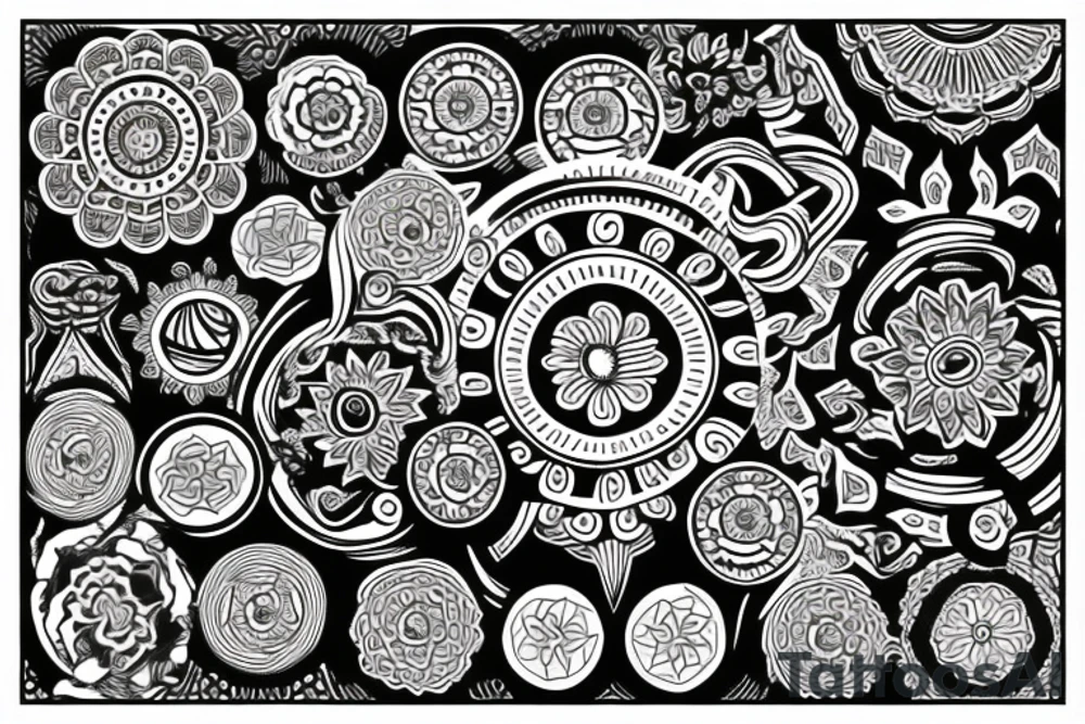Mandala tattoo idea
