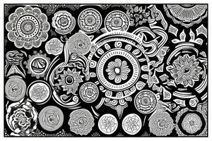 Mandala tattoo idea