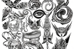 bracelet Omnia vincit amor tattoo idea
