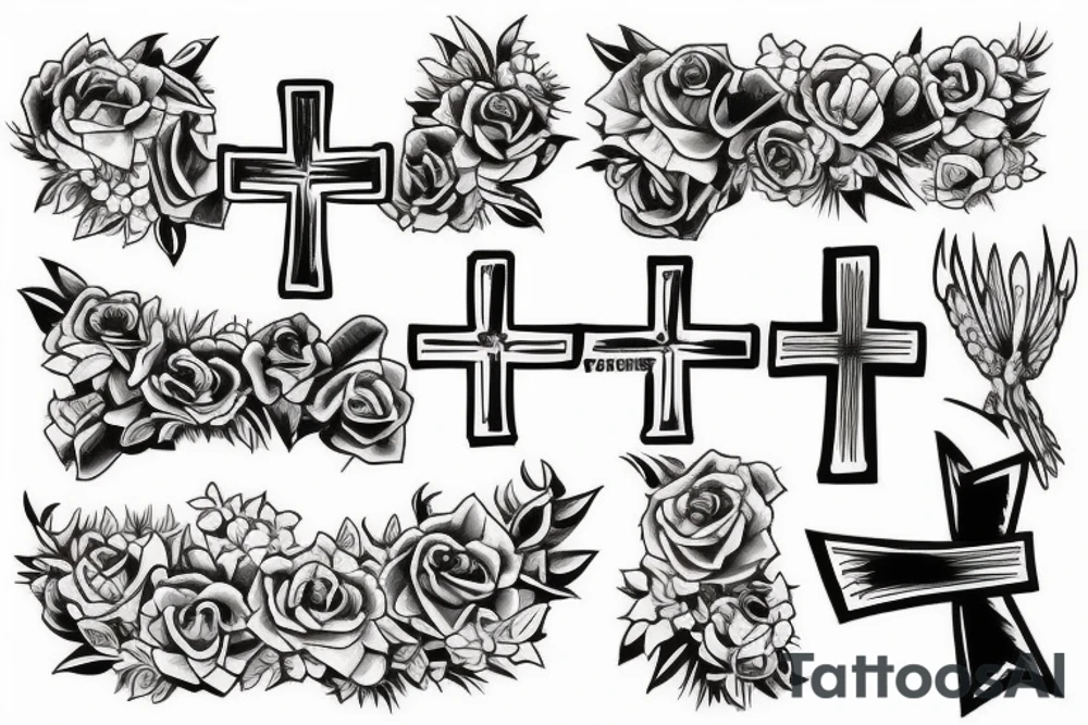 Cross tattoo idea