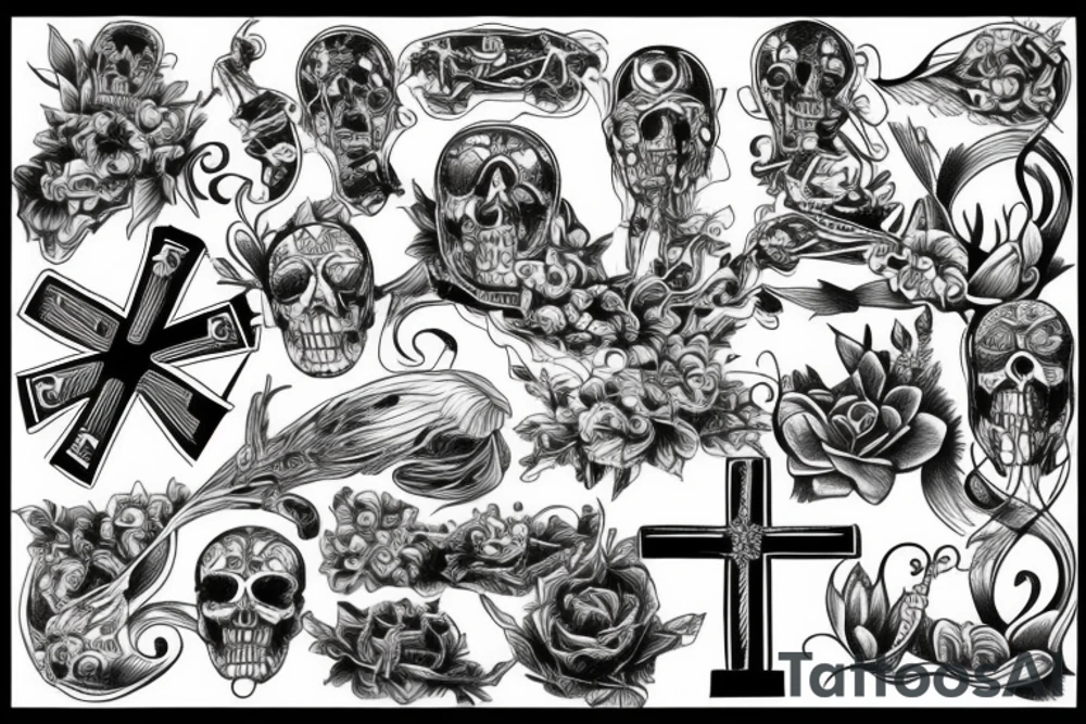 Cross tattoo idea
